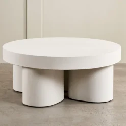 Slab Round Coffee Table