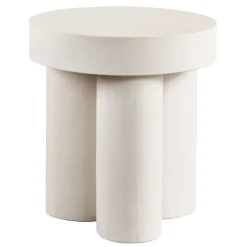 Slab Round Side Table