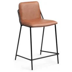 Sling Leather Counter Stool