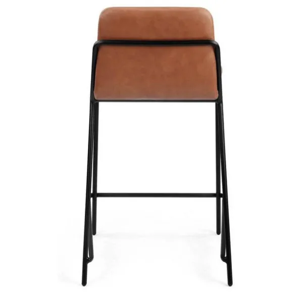 Sling Leather Counter Stool