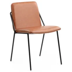 Sling Leather Dining Chair