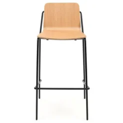 Sling Wooden Bar Stool