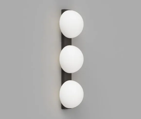 Sphere Dome 3Lt Wall Light