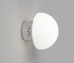 Sphere Dome Short Arm Wall Light