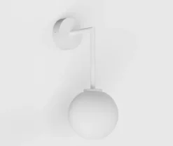Sphere Long Arm Wall Light