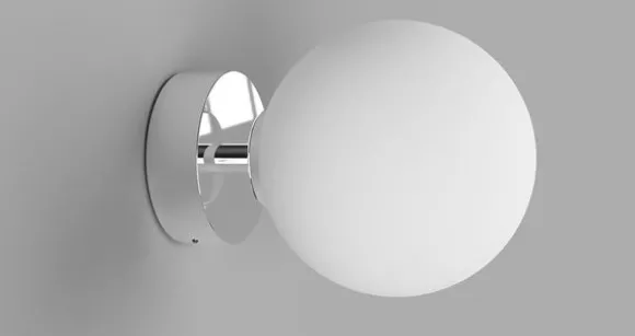 Sphere Short Arm Wall Light