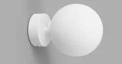 Sphere Short Arm Wall Light