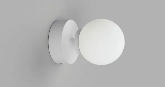 Sphere Short Arm Wall Light