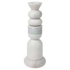 Stone Stacking Candleholder