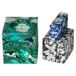 Swirl Candle Stack