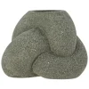 Tangle Stoneware Votive & Candle Holder - Green