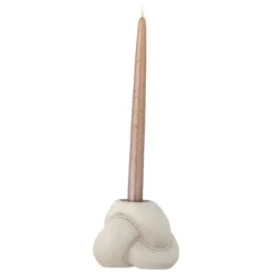 Tangle Stoneware Votive & Candle Holder - Nature