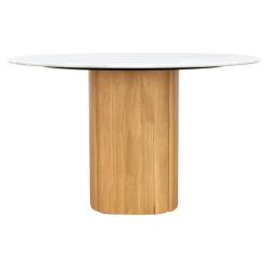 Tathra Marble Round Dining Table