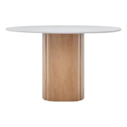 Tathra Marble Round Dining Table