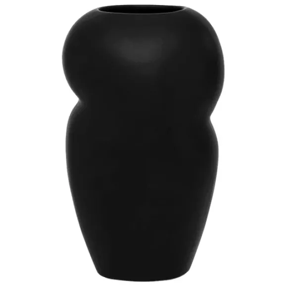 Tavi Ceramic Vase - Black