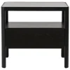 Theo Marble Wide Bedside Table