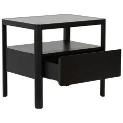 Theo Marble Wide Bedside Table