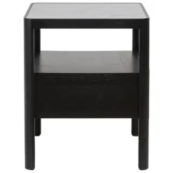 Theo Marble Wide Bedside Table