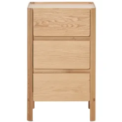 Tye 3 Drawer Timber Nightstand