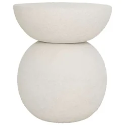 Umi Metal Side Table - White