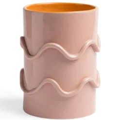 Wavy Vase - Pink