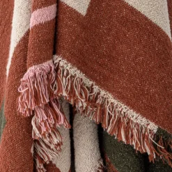 York Cotton Throw - Brown