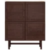 Yorke Travertine Tall Highboard