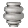 Zorya Glass Vase - Silver